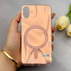 قاب گوشی iPhone X - XS آیفون NOTION سخت Hard لیزری IMD لاکچری طرح مگ سیف گلبهی کد 159276