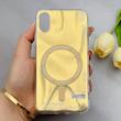 قاب گوشی iPhone X - XS آیفون NOTION سخت Hard لیزری IMD لاکچری طرح مگ سیف زرد کد 159277