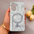 قاب گوشی Poco X7 Pro شیائومی NOTION سخت Hard لیزری IMD لاکچری طرح مگ سیف آبی کد 159341