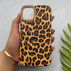 قاب گوشی iPhone 11 آیفون مخملی پلنگی Leopard ایربگ دار کد 157571