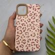 قاب گوشی iPhone 11 آیفون مخملی پلنگی Leopard ایربگ دار کد 157572