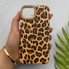 قاب گوشی iPhone 13 - iPhone 14 آیفون مخملی پلنگی Leopard ایربگ دار کد 157577
