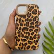قاب گوشی iPhone 13 - iPhone 14 آیفون مخملی پلنگی Leopard ایربگ دار کد 157577