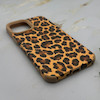 قاب گوشی iPhone 12 Pro Max آیفون مخملی پلنگی Leopard ایربگ دار کد 157588