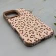 قاب گوشی iPhone 16 Pro Max آیفون مخملی پلنگی Leopard ایربگ دار کد 157598