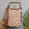 قاب گوشی iPhone 17 Pro آیفون مخملی پلنگی Leopard ایربگ دار کد 157608