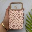 قاب گوشی iPhone 17 Pro آیفون مخملی پلنگی Leopard ایربگ دار کد 157608