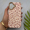 قاب گوشی iPhone 17 آیفون مخملی پلنگی Leopard ایربگ دار کد 157610