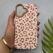قاب گوشی iPhone 17 آیفون مخملی پلنگی Leopard ایربگ دار کد 157610