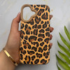 قاب گوشی iPhone 17 آیفون مخملی پلنگی Leopard ایربگ دار کد 157611