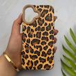 قاب گوشی iPhone 17 آیفون مخملی پلنگی Leopard ایربگ دار کد 157611