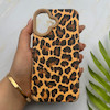 قاب گوشی iPhone 16 آیفون مخملی پلنگی Leopard ایربگ دار کد 157618