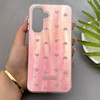 قاب گوشی Galaxy A17 سامسونگ فانتزی براق IMD لیزری لاکچری سخت HARD دکمه کرومی طرح قلب کد 158987