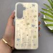 قاب گوشی Galaxy A37 سامسونگ فانتزی براق IMD لیزری لاکچری سخت HARD دکمه کرومی طرح پروانه کد 158998