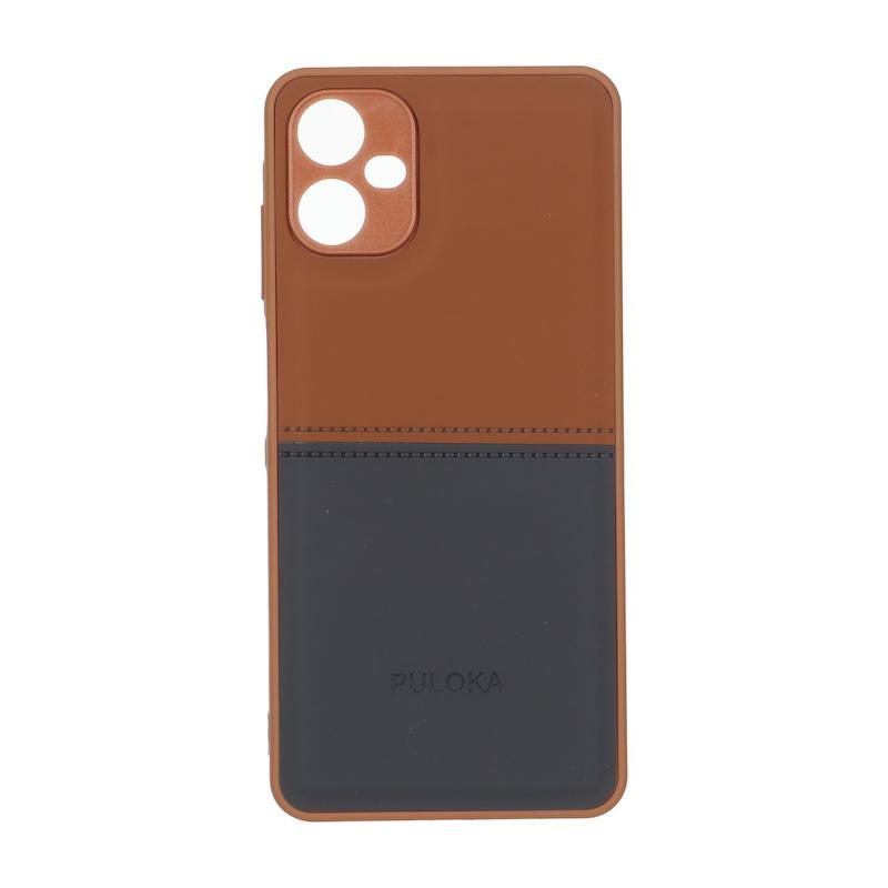 قاب گوشی Galaxy A06 سامسونگ اورجینال Puloka پولوکا طرح جیر دو تکه دوخت دار محافظ لنزدار کد 159733