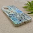 قاب گوشی Galaxy A06 سامسونگ HARD فانتزی دکمه کرومی لنز برجسته دورمات طرح جزیره کیوت کد 158627