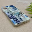 قاب گوشی Galaxy A07 سامسونگ HARD فانتزی دکمه کرومی لنز برجسته دورمات طرح جزیره کیوت کد 158630
