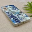 قاب گوشی Galaxy A16 سامسونگ HARD فانتزی دکمه کرومی لنز برجسته دورمات طرح دریا کیوت کد 158644