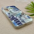 قاب گوشی Galaxy A17 سامسونگ HARD فانتزی دکمه کرومی لنز برجسته دورمات طرح دریا کیوت کد 158656