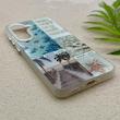 قاب گوشی Galaxy A36 سامسونگ HARD فانتزی دکمه کرومی لنز برجسته دورمات طرح دریا کیوت کد 158663