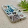 قاب گوشی Galaxy A37 سامسونگ HARD فانتزی دکمه کرومی لنز برجسته دورمات طرح دریا کیوت کد 158674