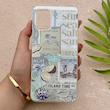 قاب گوشی Galaxy A51 سامسونگ HARD فانتزی دکمه کرومی لنز برجسته دورمات طرح جزیره کیوت کد 158680