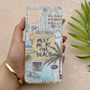 قاب گوشی Galaxy A51 سامسونگ HARD فانتزی دکمه کرومی لنز برجسته دورمات طرح ساحل کیوت کد 158683