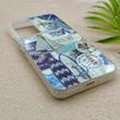 قاب گوشی Galaxy A54 سامسونگ HARD فانتزی دکمه کرومی لنز برجسته دورمات طرح دریا کیوت کد 158689