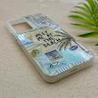قاب گوشی Galaxy A54 سامسونگ HARD فانتزی دکمه کرومی لنز برجسته دورمات طرح ساحل کیوت کد 158690