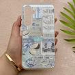 قاب گوشی Galaxy A55 سامسونگ HARD فانتزی دکمه کرومی لنز برجسته دورمات طرح جزیره کیوت کد 158704