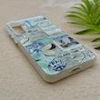 قاب گوشی Galaxy A55 سامسونگ HARD فانتزی دکمه کرومی لنز برجسته دورمات طرح جزیره کیوت کد 158704