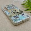 قاب گوشی Galaxy A55 سامسونگ HARD فانتزی دکمه کرومی لنز برجسته دورمات طرح ساحل کیوت کد 158707