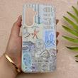 قاب گوشی Galaxy A56 سامسونگ HARD فانتزی دکمه کرومی لنز برجسته دورمات طرح جزیره کیوت کد 158714