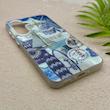 قاب گوشی Galaxy A56 سامسونگ HARD فانتزی دکمه کرومی لنز برجسته دورمات طرح دریا کیوت کد 158715