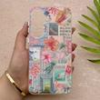 قاب گوشی Galaxy A57 سامسونگ HARD فانتزی دکمه کرومی لنز برجسته دورمات طرح عروس دریایی کیوت کد 158721