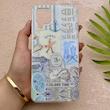 قاب گوشی Galaxy A12 - M12 سامسونگ HARD فانتزی دکمه کرومی لنز برجسته دورمات طرح جزیره کیوت کد 158730