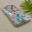 قاب گوشی Galaxy S25 FE سامسونگ HARD فانتزی دکمه کرومی لنز برجسته دورمات طرح عروس دریایی کیوت کد 158767