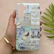 قاب گوشی Galaxy S25 FE سامسونگ HARD فانتزی دکمه کرومی لنز برجسته دورمات طرح جزیره کیوت کد 158773