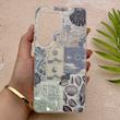 قاب گوشی Galaxy S26 Ultra سامسونگ HARD فانتزی دکمه کرومی لنز برجسته دورمات طرح صدف کیوت کد 158782