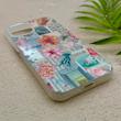 قاب گوشی iPhone 13 - iPhone 14 آیفون HARD فانتزی دکمه کرومی لنز برجسته دورمات طرح عروس دریایی کیوت کد 158788
