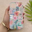 قاب گوشی iPhone 13 - iPhone 14 آیفون HARD فانتزی دکمه کرومی لنز برجسته دورمات طرح عروس دریایی کیوت کد 158788