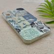 قاب گوشی iPhone X - XS آیفون HARD فانتزی دکمه کرومی لنز برجسته دورمات طرح صدف کیوت کد 158800