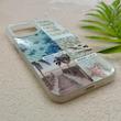 قاب گوشی iPhone 13 Pro Max آیفون HARD فانتزی دکمه کرومی لنز برجسته دورمات طرح دریا کیوت کد 158808