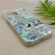 قاب گوشی iPhone 16 Pro Max آیفون HARD فانتزی دکمه کرومی لنز برجسته دورمات طرح جزیره کیوت کد 158821