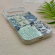 قاب گوشی iPhone 17 Pro Max آیفون HARD فانتزی دکمه کرومی لنز برجسته دورمات طرح صدف کیوت کد 158829