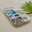 قاب گوشی iPhone 17 Pro Max آیفون HARD فانتزی دکمه کرومی لنز برجسته دورمات طرح دریا کیوت کد 158830