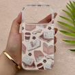 قاب گوشی iPhone 17 Pro آیفون HARD فانتزی دکمه کرومی لنز برجسته دورمات طرح مطالعه کیوت کد 158837