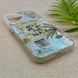 قاب گوشی iPhone 17 آیفون HARD فانتزی دکمه کرومی لنز برجسته دورمات طرح ساحل کیوت کد 158847