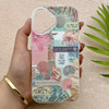 قاب گوشی iPhone 17 آیفون HARD فانتزی دکمه کرومی لنز برجسته دورمات طرح صدف کیوت کد 158849