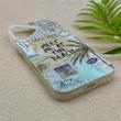 قاب گوشی iPhone 16 آیفون HARD فانتزی دکمه کرومی لنز برجسته دورمات طرح ساحل کیوت کد 158866